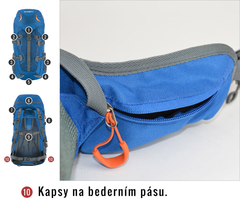 Rucksack Expedition / Wandern Scape 38l