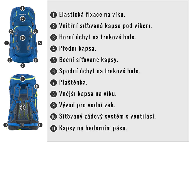 Rucksack Expedition / Wandern Sloper 45 l