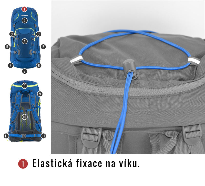 Rucksack Expedition / Wandern Sloper 45 l