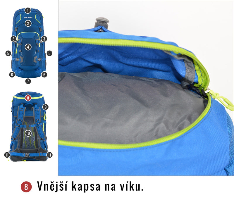 Rucksack Expedition / Wandern Sloper 45 l