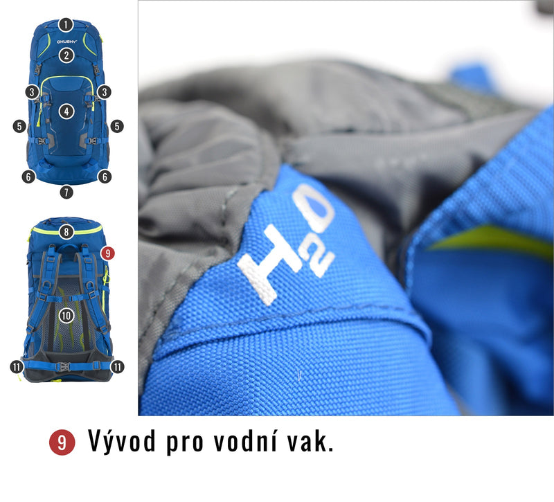 Rucksack Expedition / Wandern Sloper 45 l