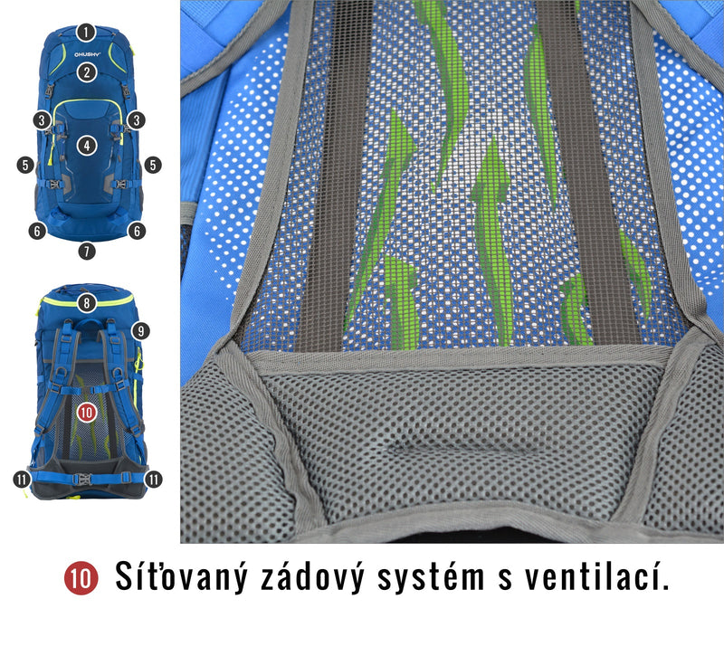 Rucksack Expedition / Wandern Sloper 45 l