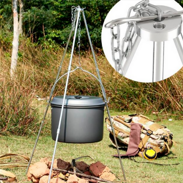 Accessoires Dreibein für Kessel - zusammenklappbar