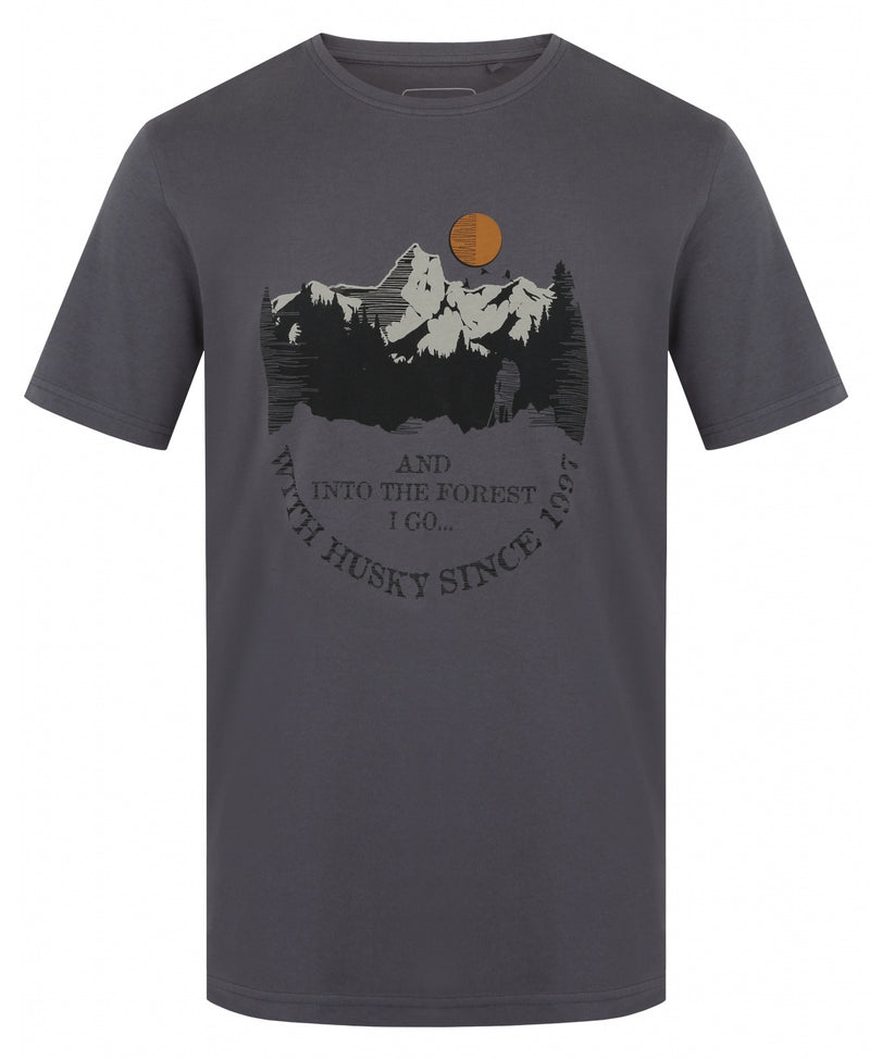 Herren Baumwoll-T-Shirt Tee Moon M