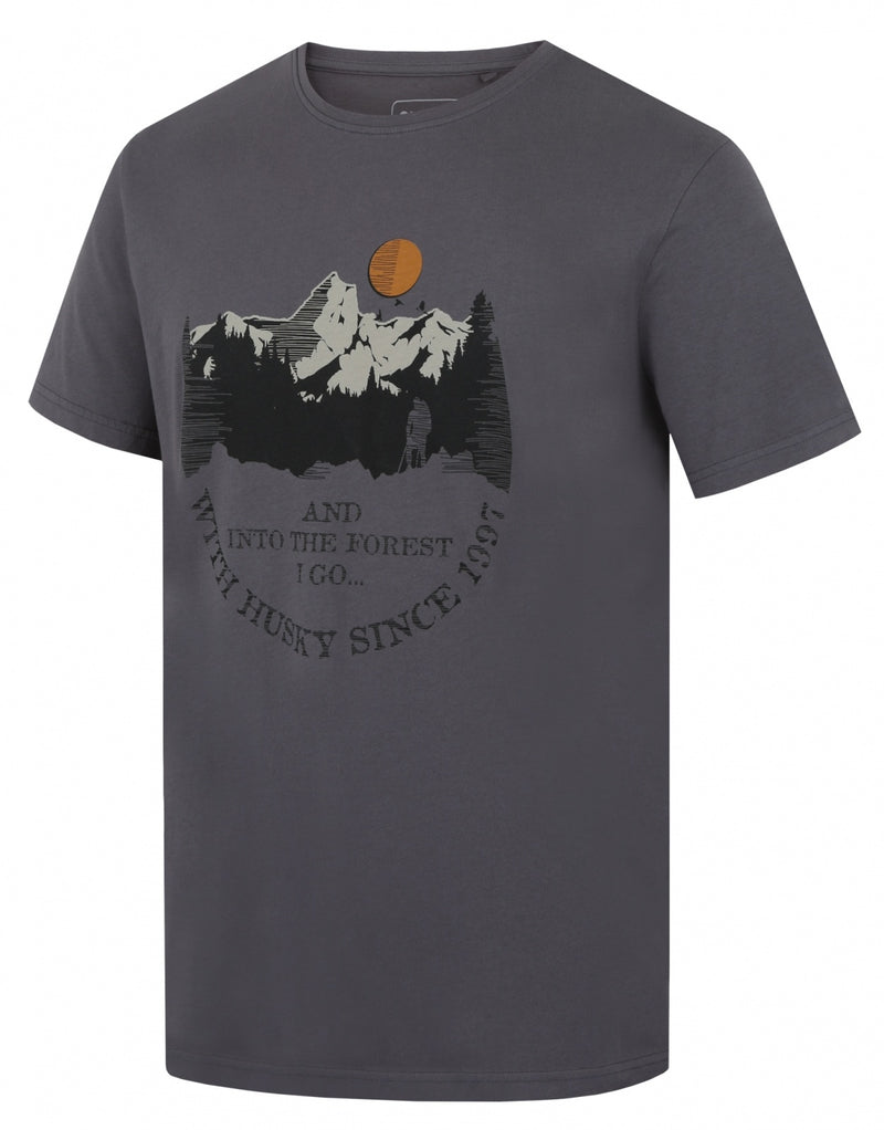 Herren Baumwoll-T-Shirt Tee Moon M