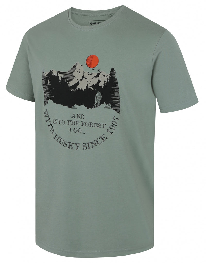 Herren Baumwoll-T-Shirt Tee Moon M