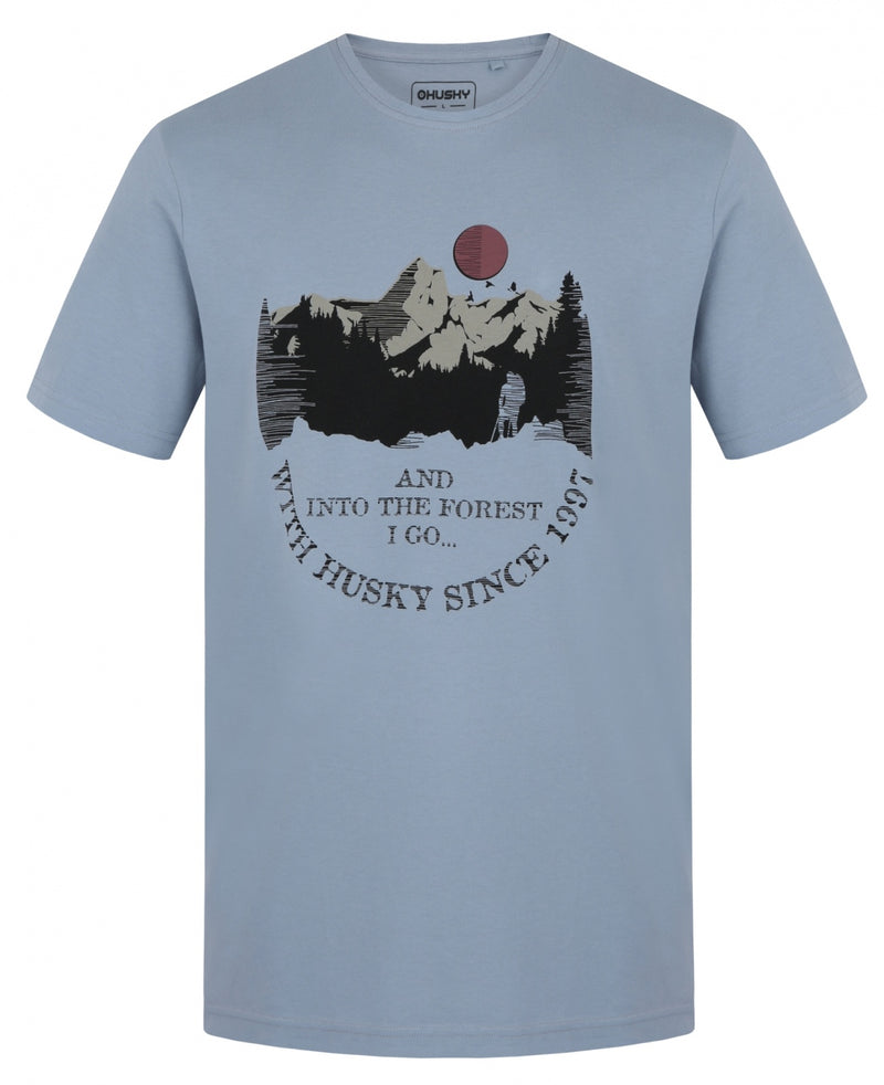 Herren Baumwoll-T-Shirt Tee Moon M