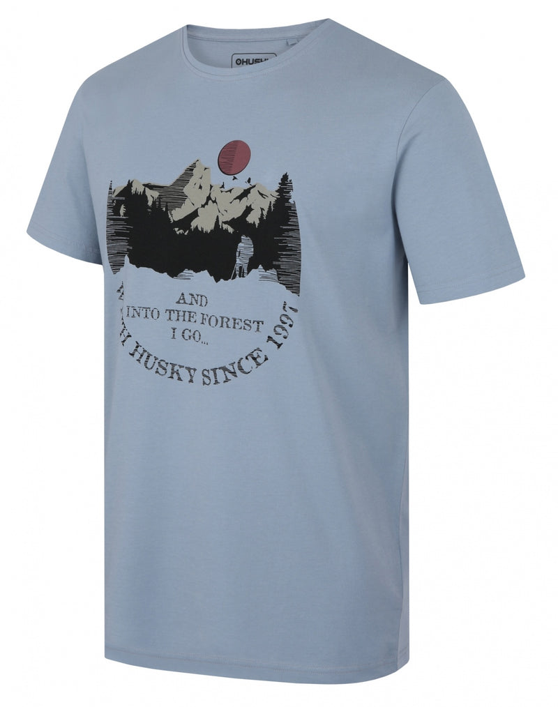 Herren Baumwoll-T-Shirt Tee Moon M
