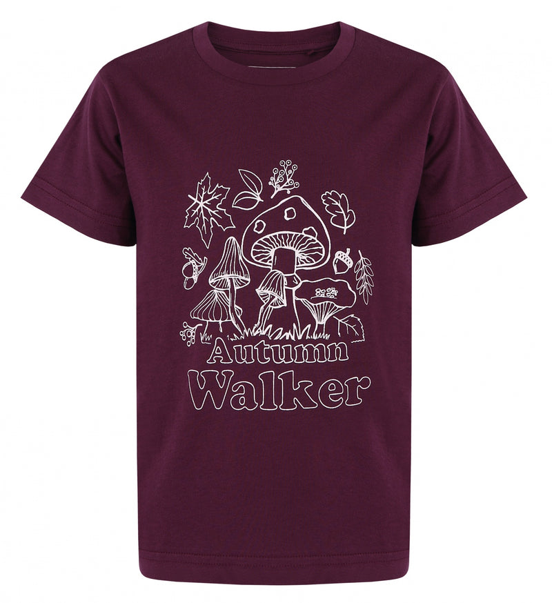 Kinder Baumwoll T-Shirt Tee Mushroom K