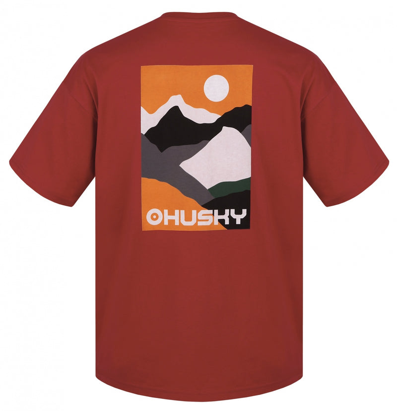 Herren Baumwoll T-Shirt Tee Panorama M
