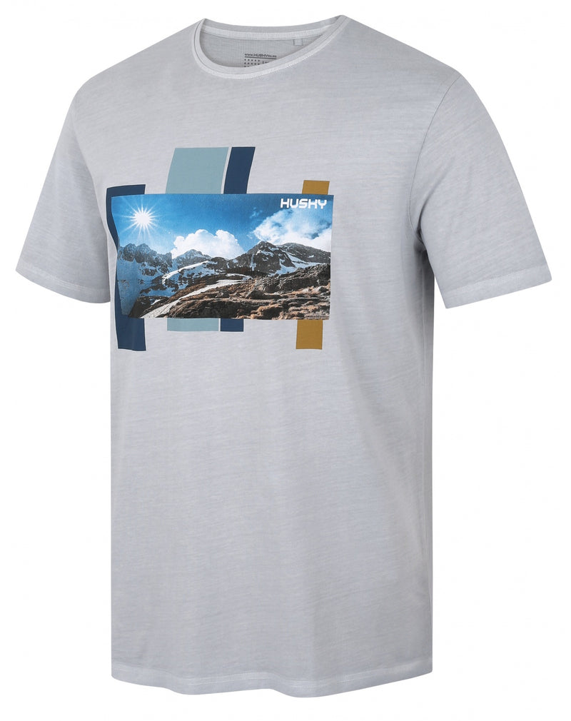 Herren T-Shirt aus Baumwolle Tee Skyline M