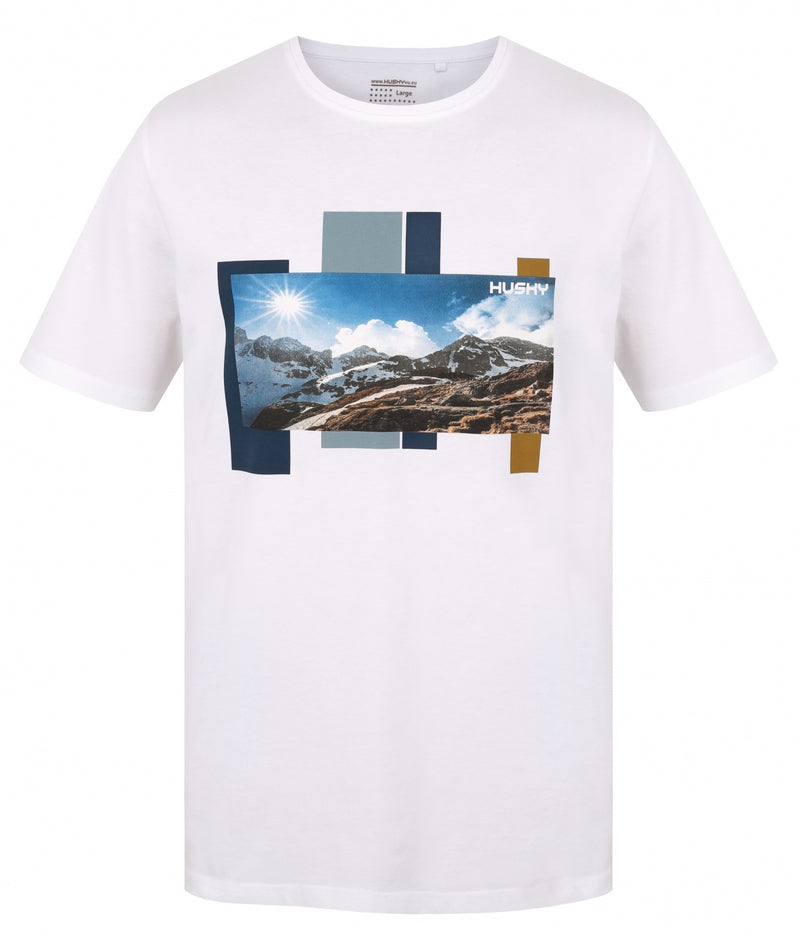 Herren T-Shirt aus Baumwolle Tee Skyline M