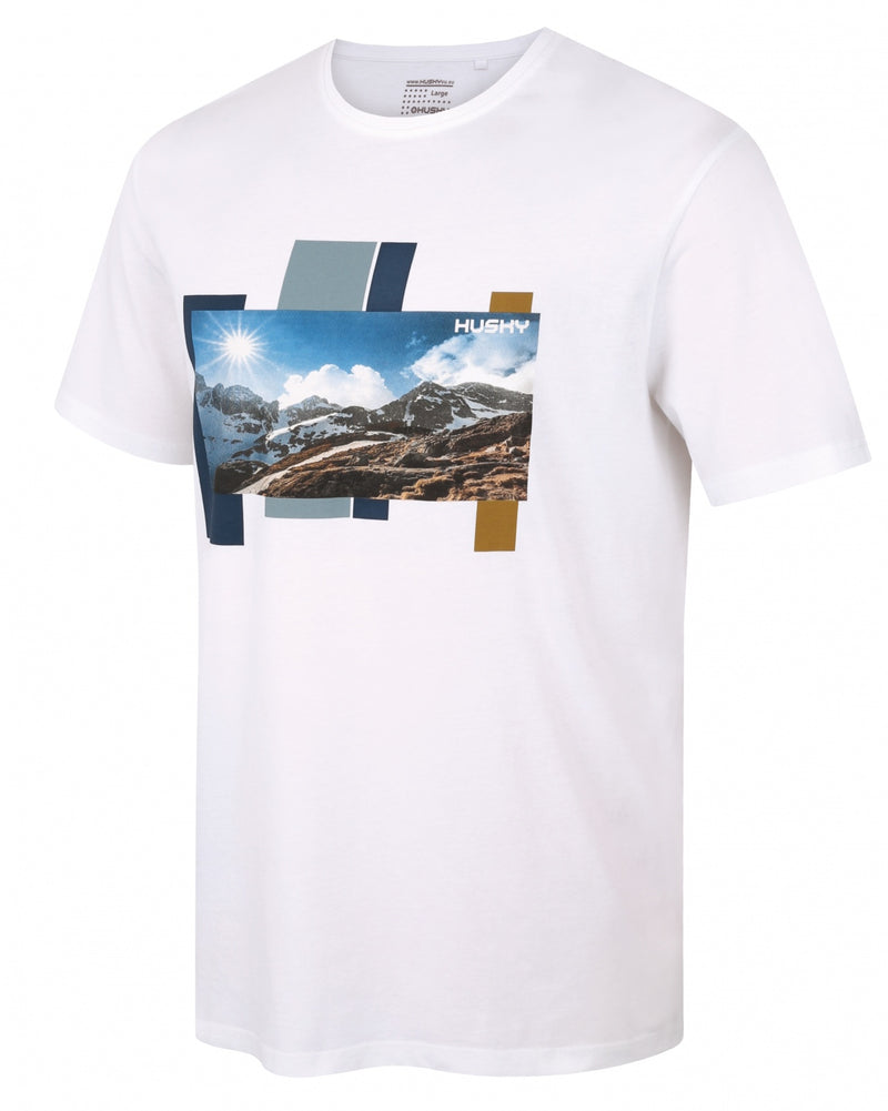 Herren T-Shirt aus Baumwolle Tee Skyline M