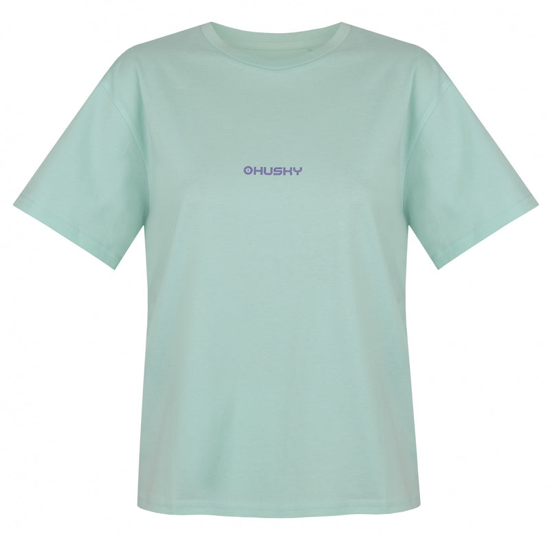 Damen Baumwoll T-Shirt Tee Stamp L