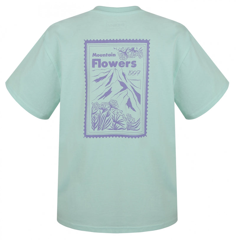 Damen Baumwoll T-Shirt Tee Stamp L