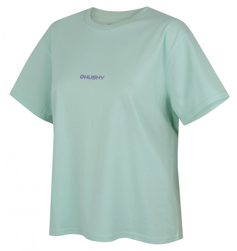 Damen Baumwoll T-Shirt Tee Stamp L