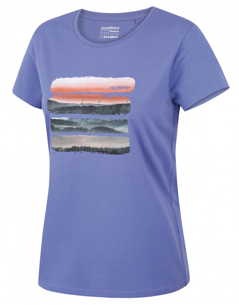 Damen-T-Shirt aus Baumwolle Tee-Vane L