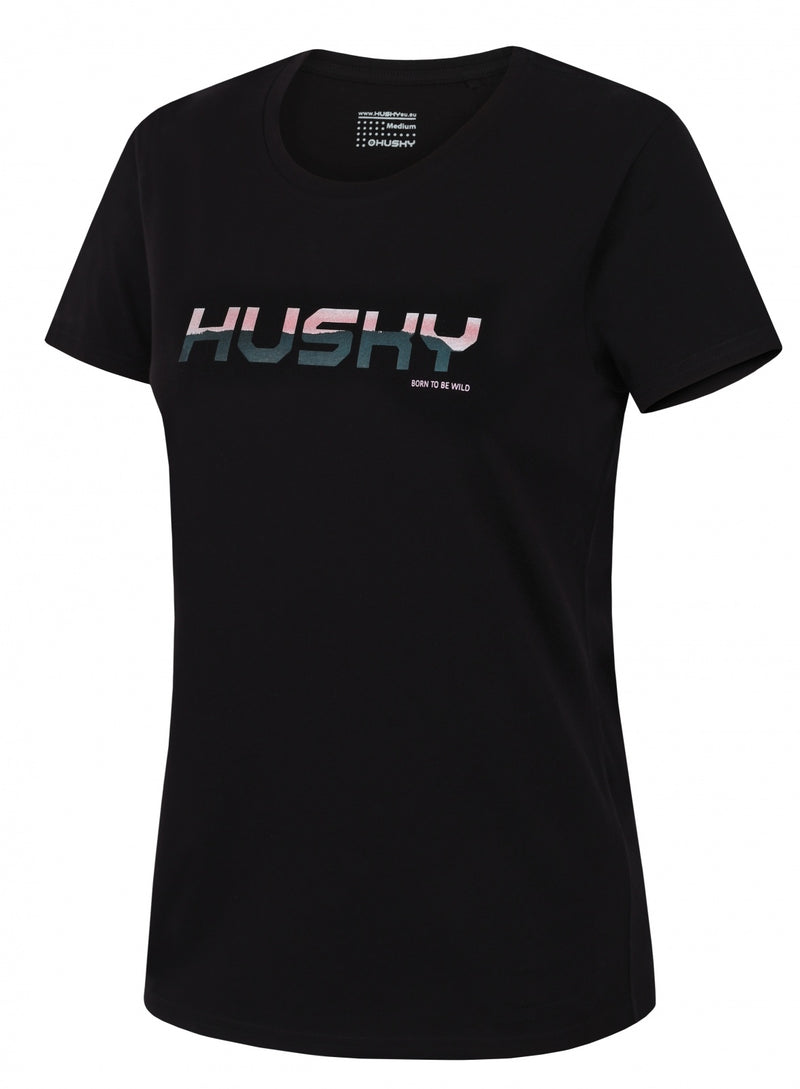 Damen-T-Shirt aus Baumwolle Tee Wild L