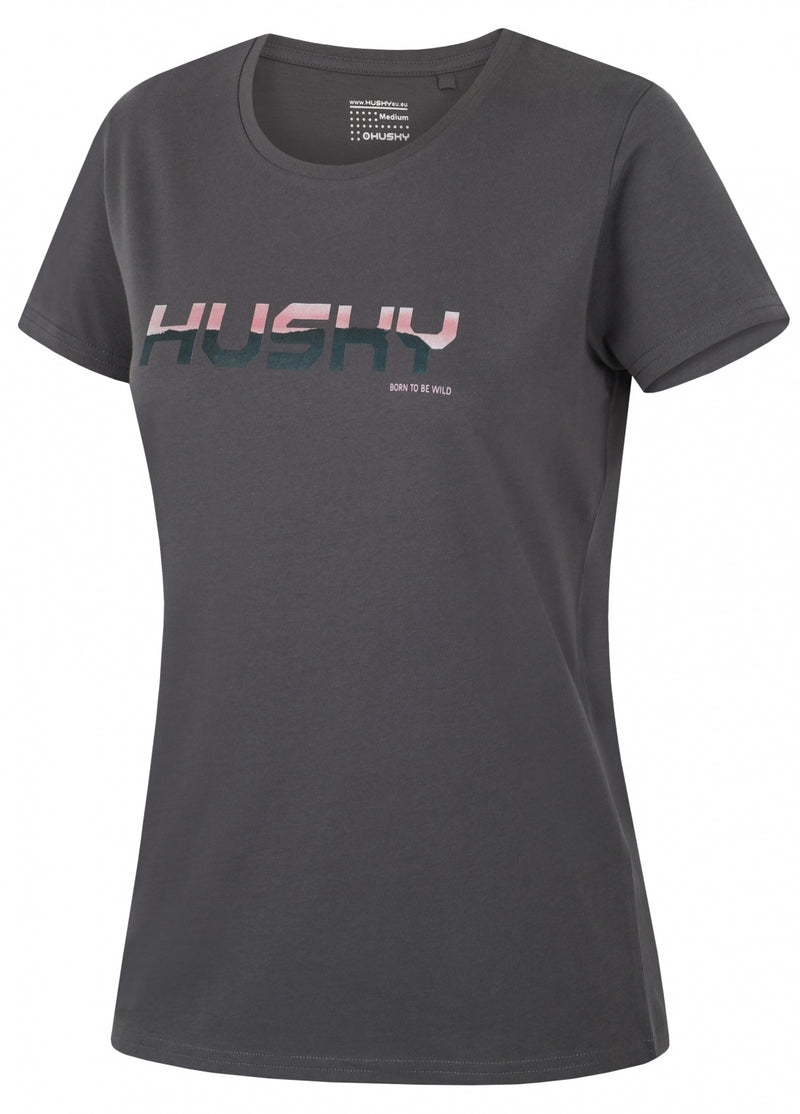 Damen-T-Shirt aus Baumwolle Tee Wild L