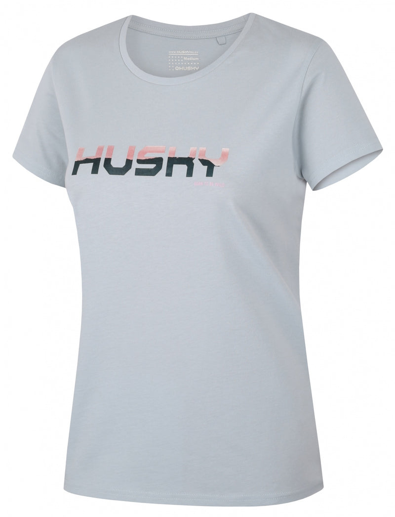 Damen-T-Shirt aus Baumwolle Tee Wild L