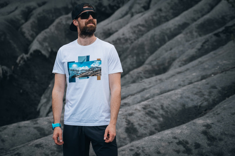Herren T-Shirt aus Baumwolle Tee Skyline M