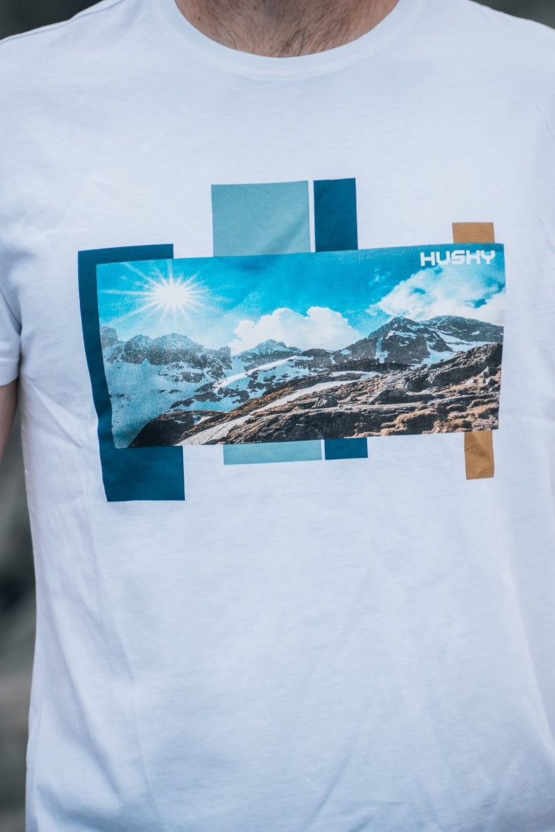 Herren T-Shirt aus Baumwolle Tee Skyline M
