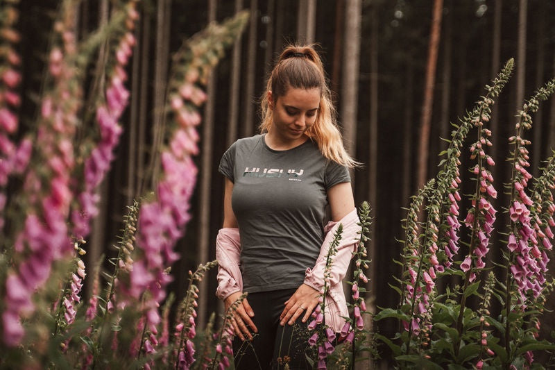 Damen-T-Shirt aus Baumwolle Tee Wild L