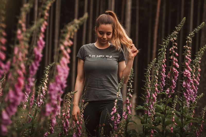 Damen-T-Shirt aus Baumwolle Tee Wild L