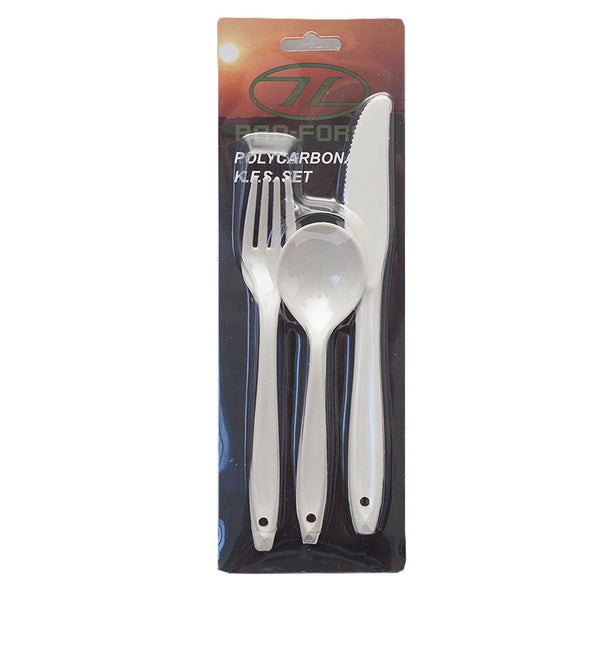 Reisebesteck HIGHLANDER Polycarbonate KFS