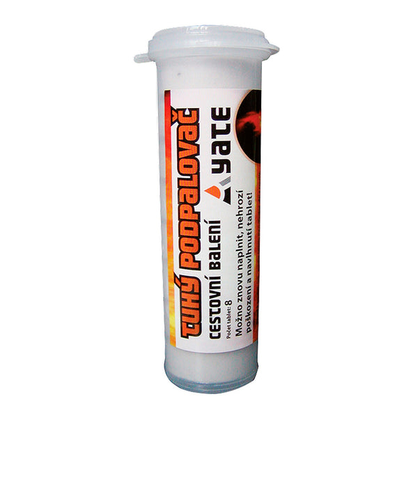 Accessoires Fester Alkohol - 6 Tabletten in einem Röhrchen
