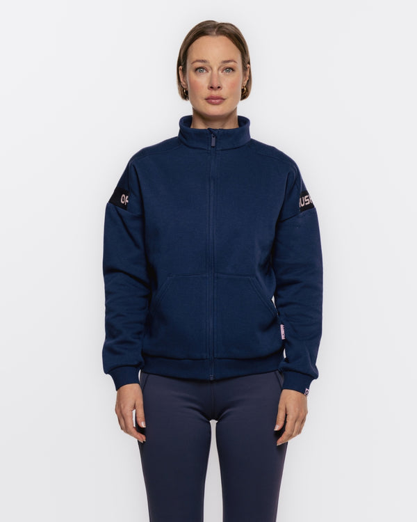 Damen-Bomberjacke aus Baumwolle Abo L