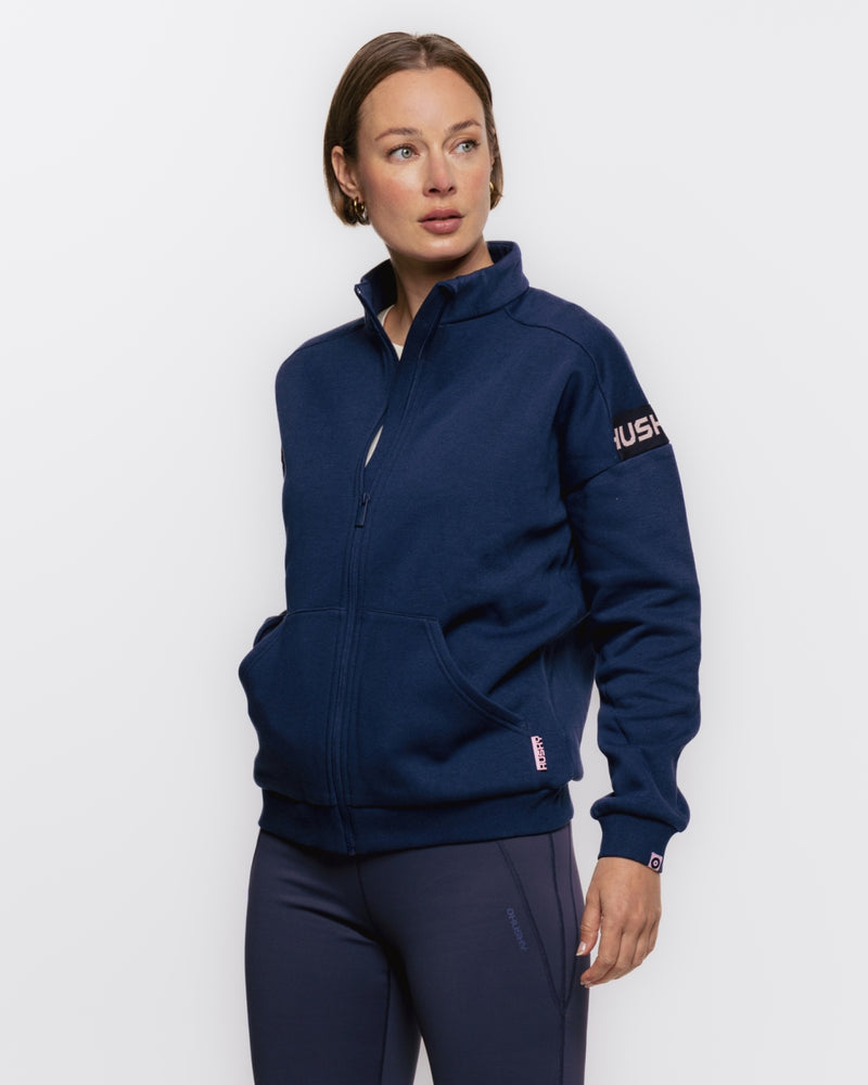 Damen-Bomberjacke aus Baumwolle Abo L