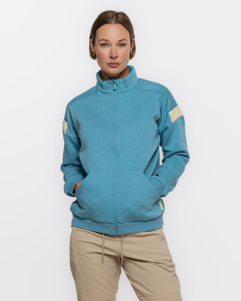 Damen-Bomberjacke aus Baumwolle Abo L