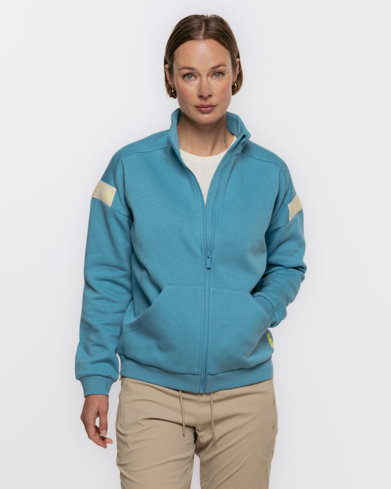 Damen-Bomberjacke aus Baumwolle Abo L