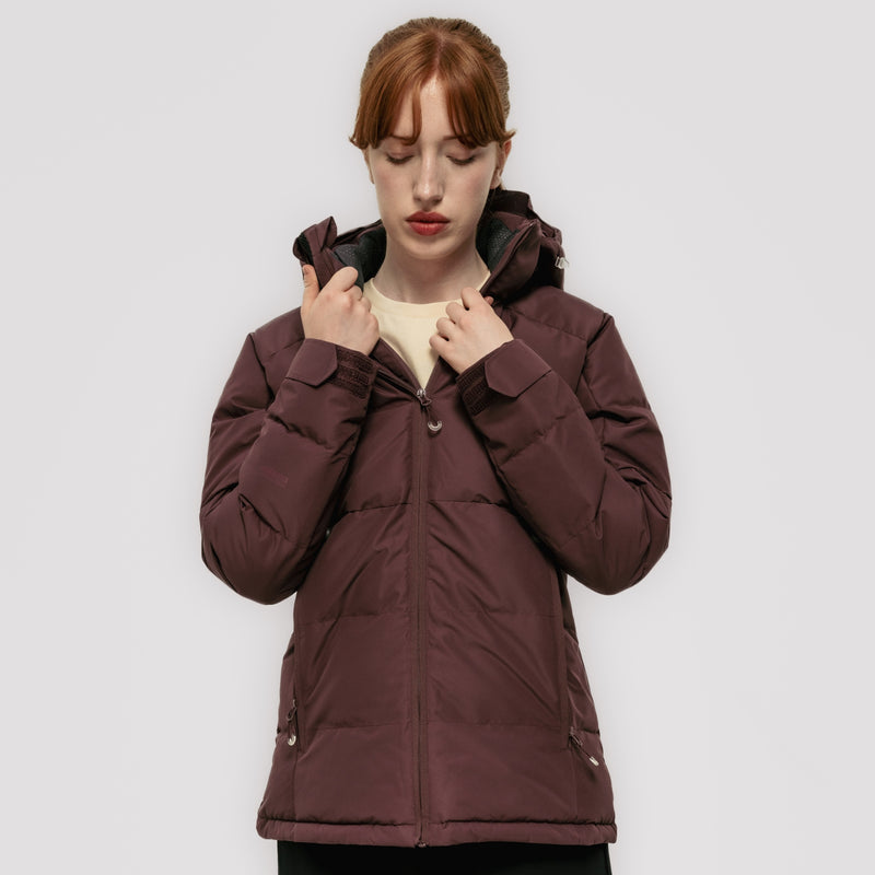 Gefütterte Damen-Winterjacke Norel L