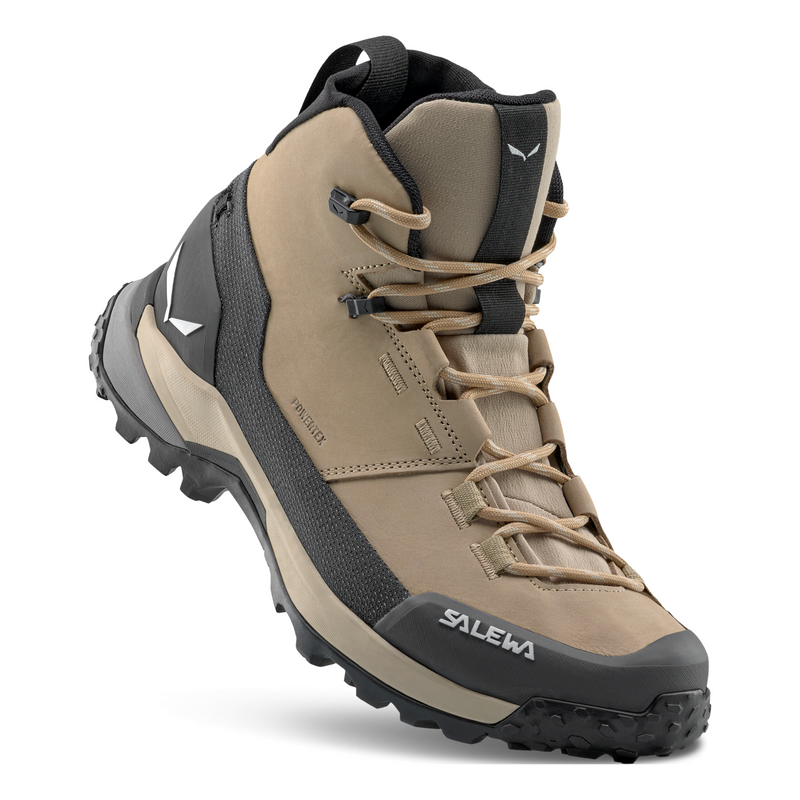 Damen-Trekkingschuhe Puez Leather mid PTX