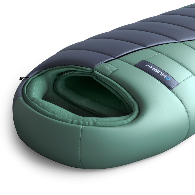 Synthetischer Drei-Jahreszeiten-Schlafsack Espace -5°C
