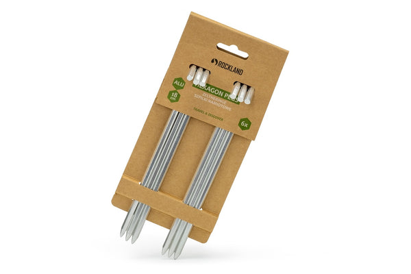 Ersatzteil Heringe Hexagon 18 cm - Aluminium