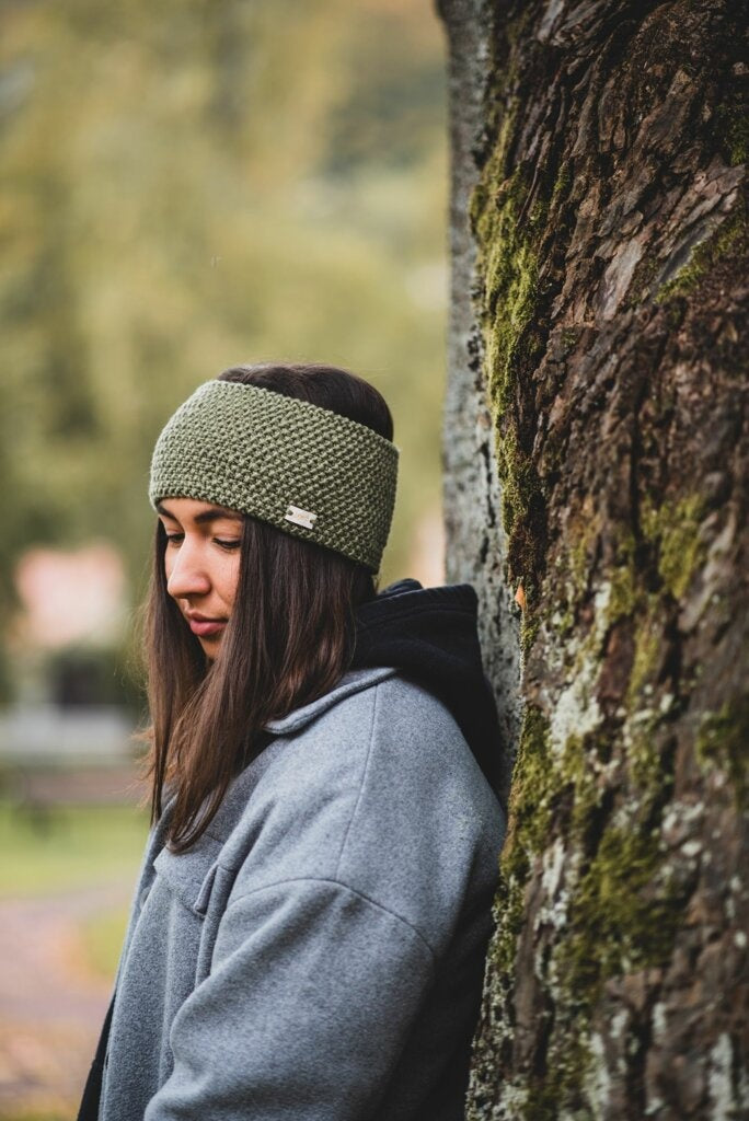 Merino-Stirnband