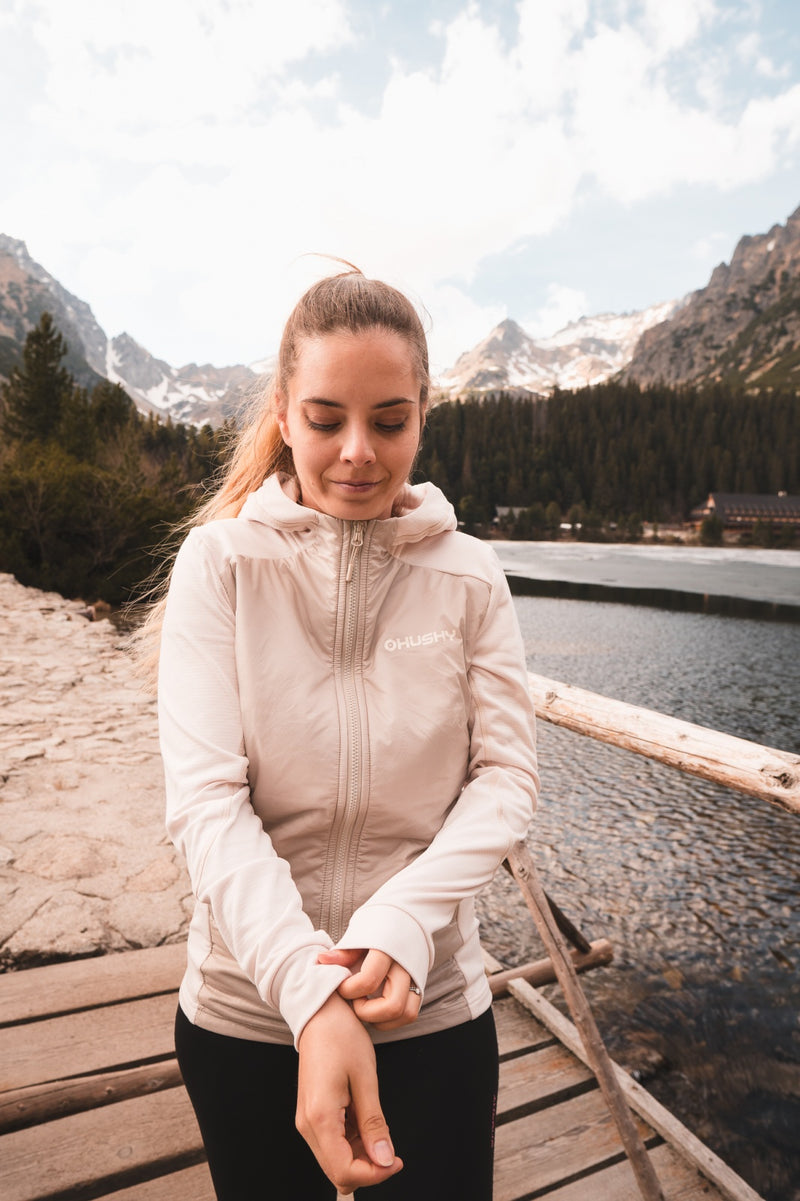 Damen-Sweatshirt mit Reißverschluss Any L